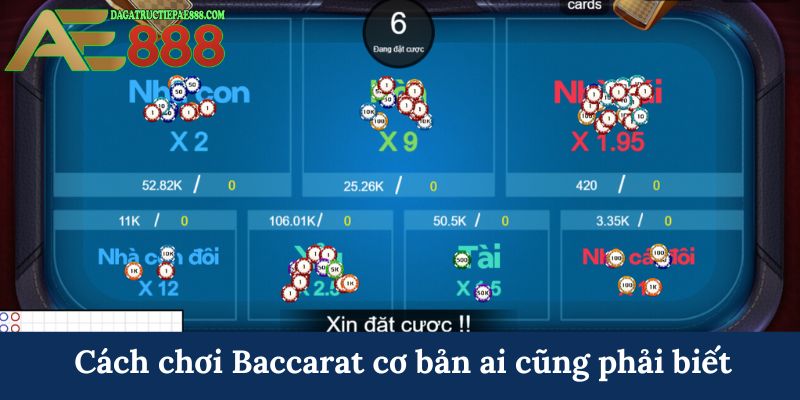 Cách Chơi Baccarat AE888 - Chìa Khóa Vàng Cho Mọi Tân Thủ 7 Cách chơi Baccarat cơ bản ai cũng phải biết