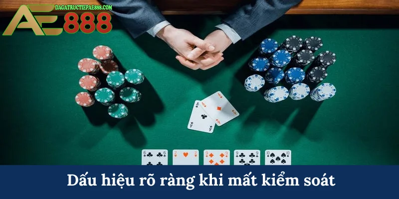 Chơi có trách nhiệm - AE888 xây dựng thói quen lành mạnh 6 Dấu hiệu rõ ràng khi mất kiểm soát