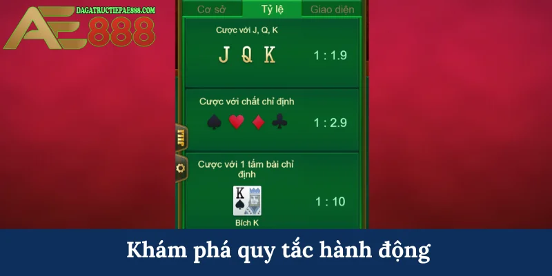 Vua Poker Siêu Tốc - Đấu trí tốc độ cao, giành thưởng lớn 6 Khám phá quy tắc hành động