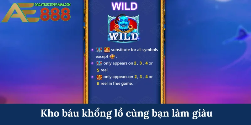 Aladdin & Cây Đèn Thần AE888 - Kho báu huyền bí vùng sa mạc 7 Kho báu khổng lồ cùng bạn làm giàu