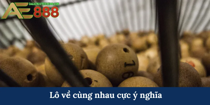 Bạc nhớ lô đề - Nắm bắt quy luật chiến thắng cùng AE888 7 Lô về cùng nhau cực ý nghĩa